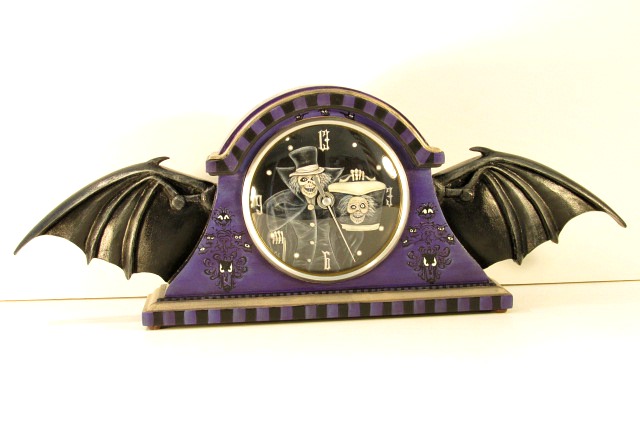 Haunted Mansion Batwing Clock